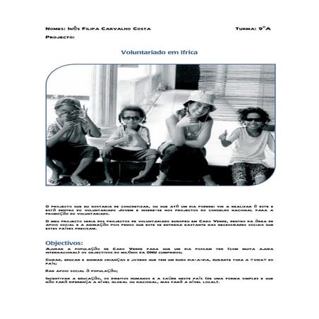 Projecto  ines costa 9 a