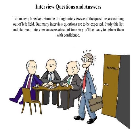 Project officer interview questions and answers