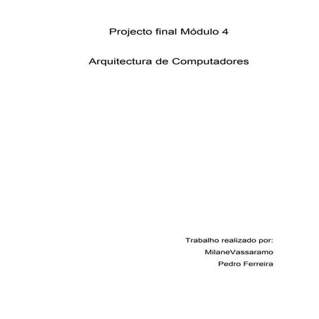 Projeto final módulo 4 | DOCX