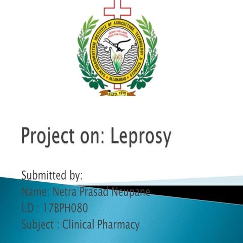 Project on leprosy