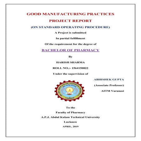 Project on sop part 1