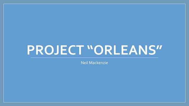 Project Orleans - Actor Model framework
