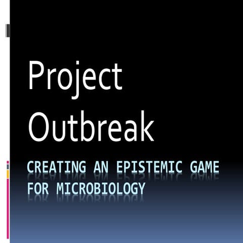 Project Outbreak Poster Session