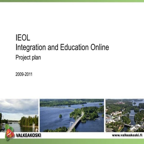 IEOL Project plan