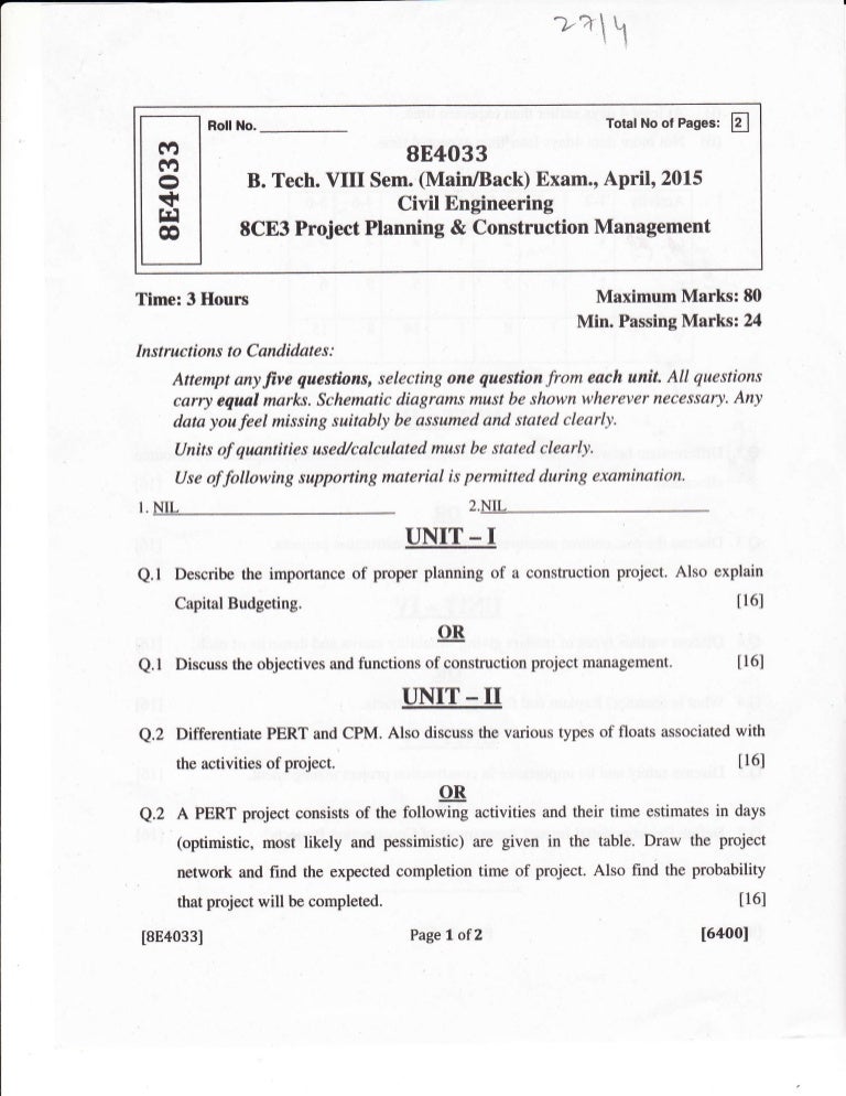 Project planning essay picture