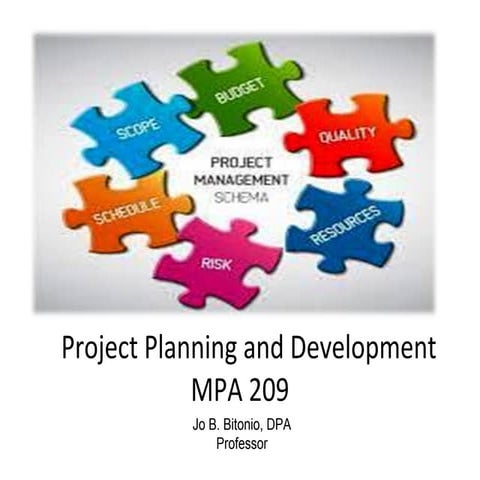 Project Planning and Development