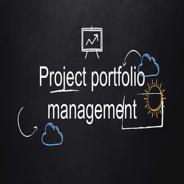 Project portfolio framework
