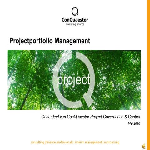 Project Portfolio Management