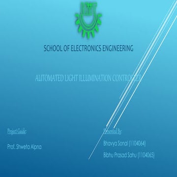 Automated Light Illumination Controller