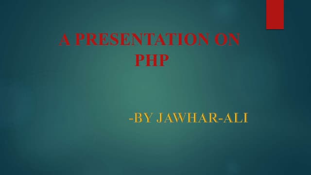 PHP