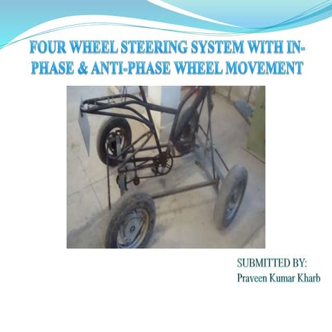 FOUR WHEEL STEERING SYSTEM
