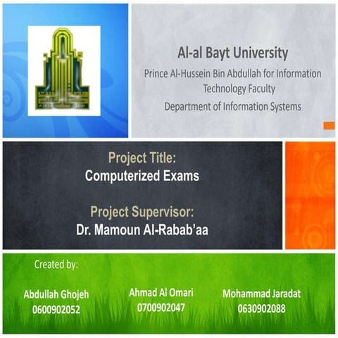 Project presentation