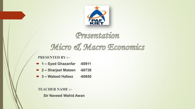 Impact of Oil Prices on the Economic Growth of Pakistan