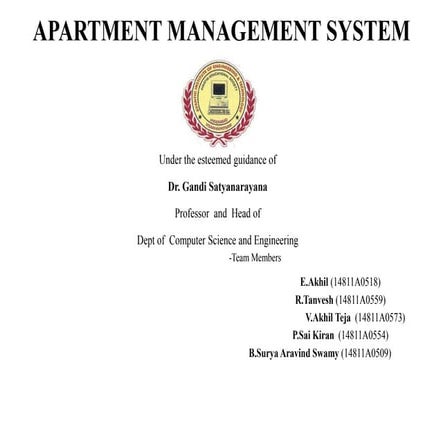 Project presentation