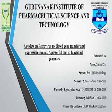 RETROVIRUS MEDIATED GENE TRANSFER AND EXPRESSION CLONING