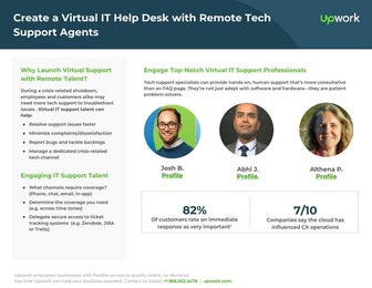 Create a Virtual IT Help Desk with Remote Tech Support Agents