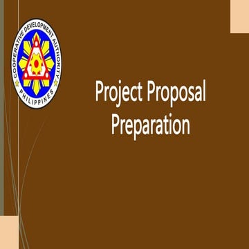 Lecture Presentation on Project Proposal