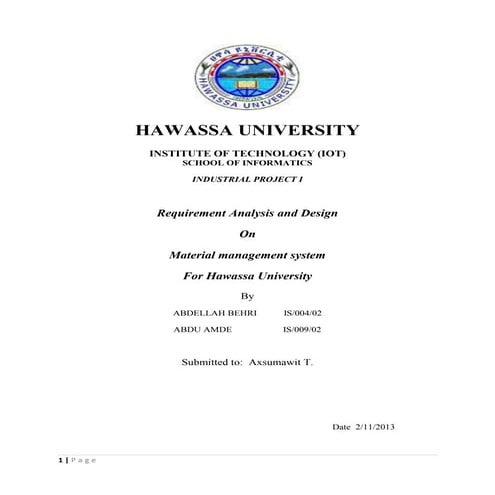 Project  proposal 32