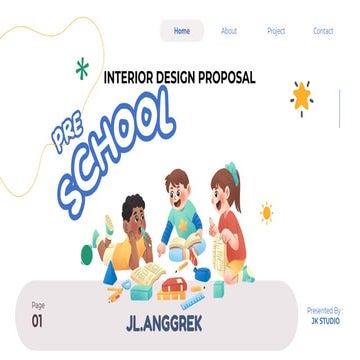 PITCHING PROJECT SCHOOL ANGGREK DESIGN PROPOSAL | PDF