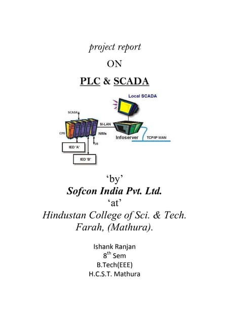 PLC and SCADA training.