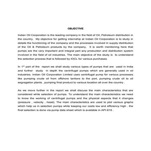 Selection of pumps in oil industry