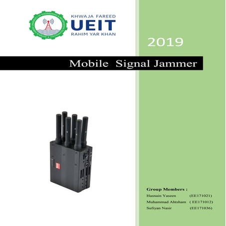 Mobile Phone Signal Jammer 