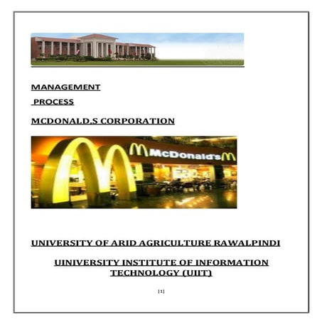 Management project by Arid aggriculture Bscs 2B students