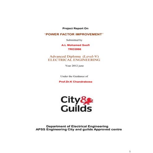 Project report soofi