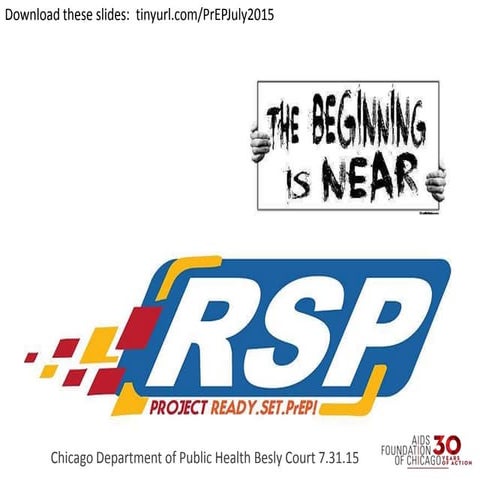 Project RSP Training on PrEP - July 31, 2015
