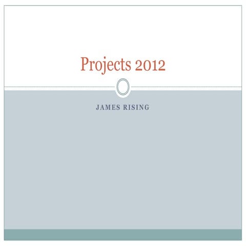 Projects2012