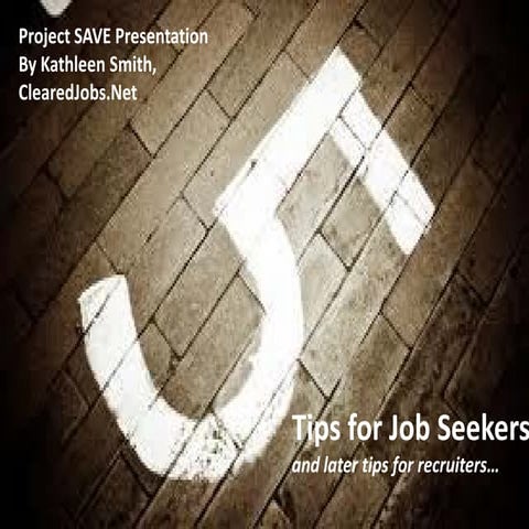 5 Social Media Tips for Job Seekers & 5 Tips for Recruiters
