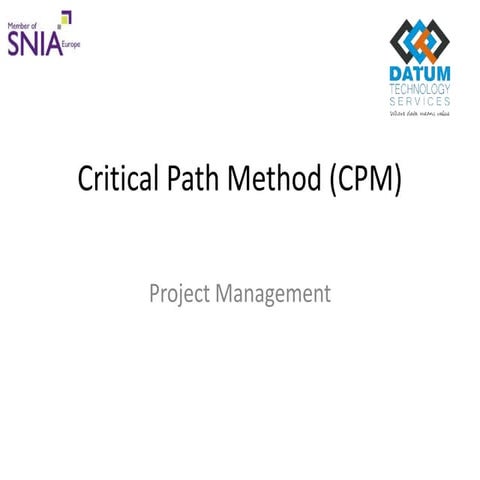 Project schedule network diagram