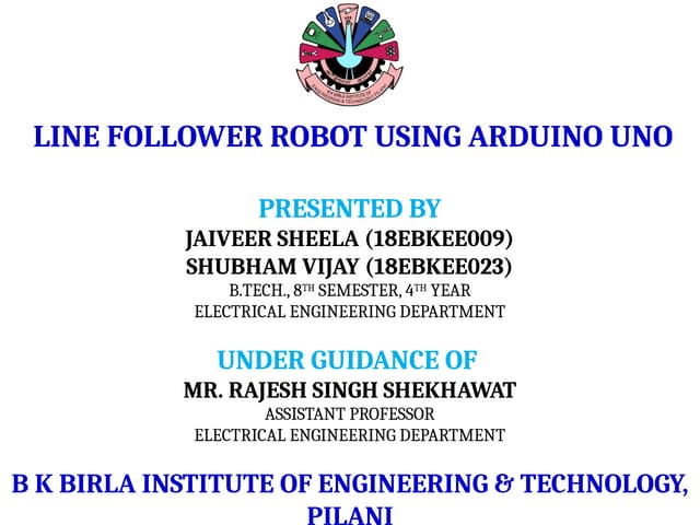 LIne Follower Robot Using Arduino Uno.pptx