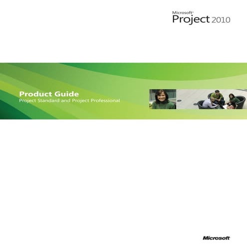 Project standard and pro 2010 product guide