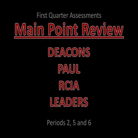 Project summary 1Q AP 2011