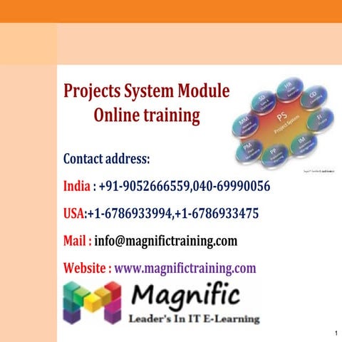 Project system module online training