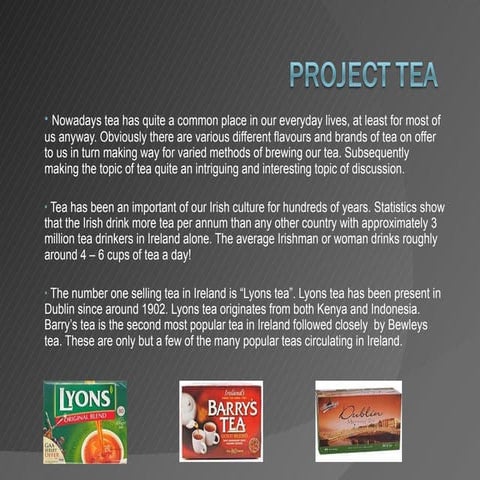 Tea presentation | PPTX