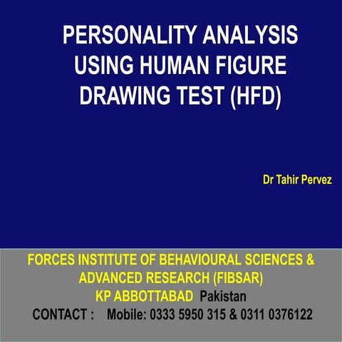 Protective Test  - HFD- Personality Analysis