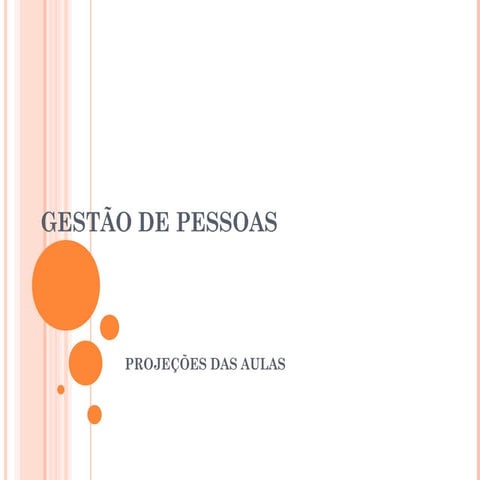  Gestão de Pessoas