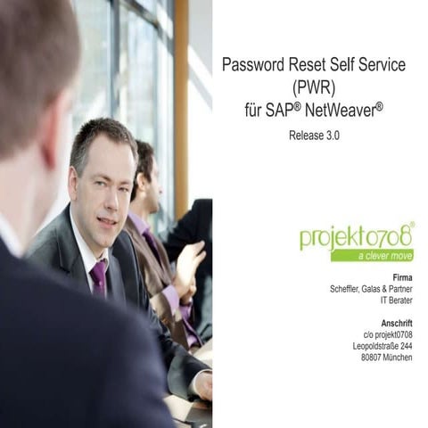 projekt0708 PWR Solution (Release 3.0) für SAP NetWeaver