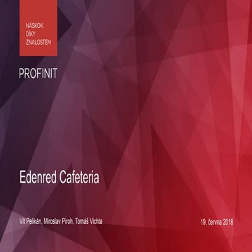 Projekt Edenred Cafeteria