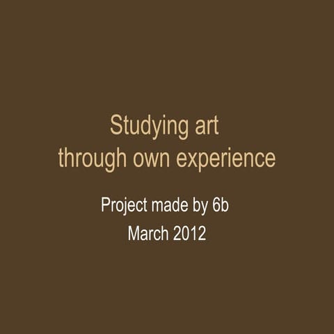 Projektin Esittely Ppt