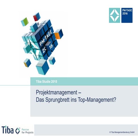 Projektmanagement als sprungbrett ins topmanagement