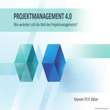 Projektmanagement PM 4.0