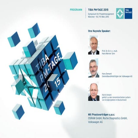 Projektmanagement Tage 2015