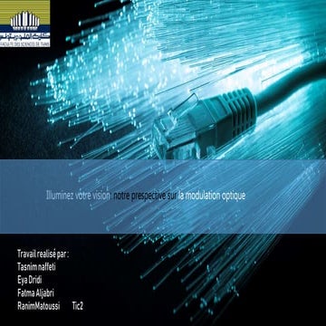 projet fibre optique modulation optique.pptx