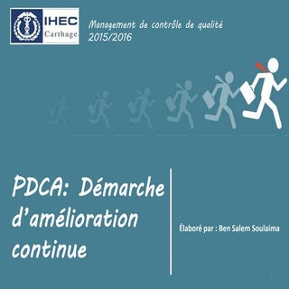 Amélioration continue et PDCA