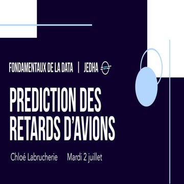 Prédire les retards d'avions avec la Data Science