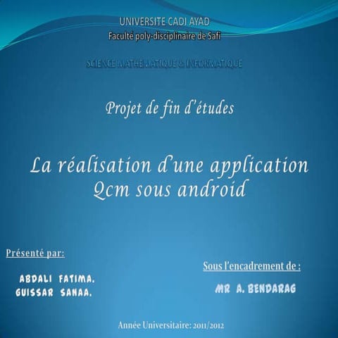 Projet de fin d étude (1)