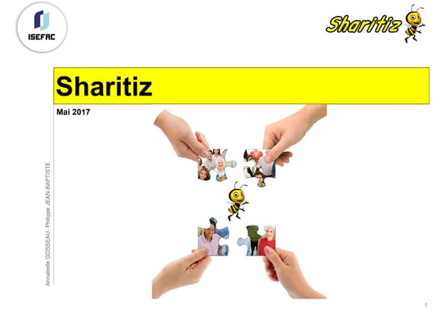 Gestion de projet digital : startup sharitiz